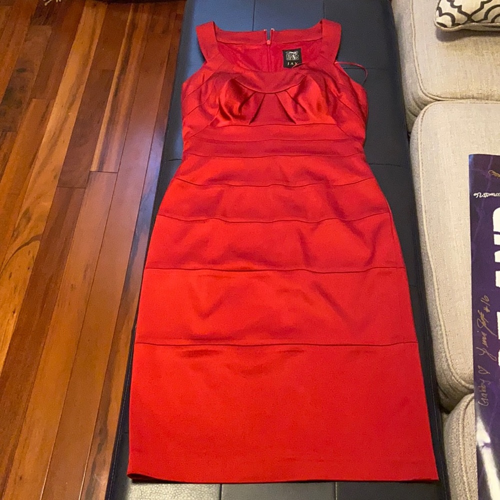 Jax satin dress. Gorgeous material and condition!